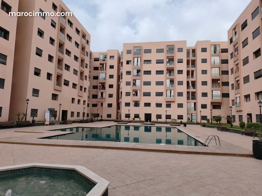 Furnished 110 m² Apartment with Swimming Pool on Safi Road, Marrakech — Marrakesh
