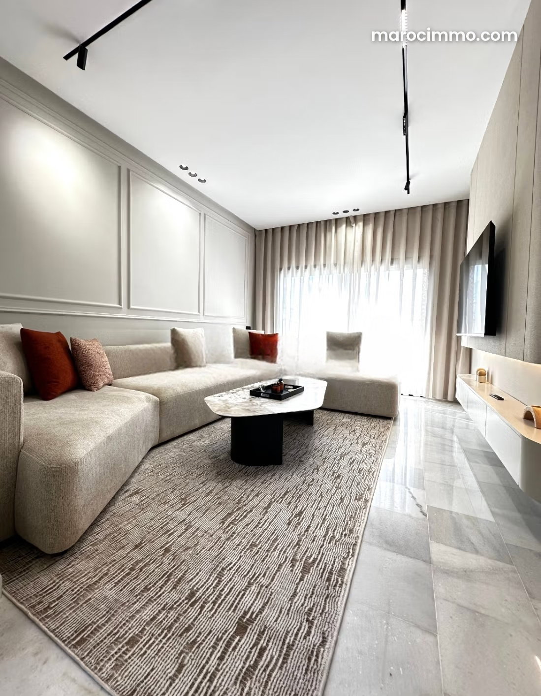 Furnished Apartment for Rent in Californie, Casablanca — Casablanca