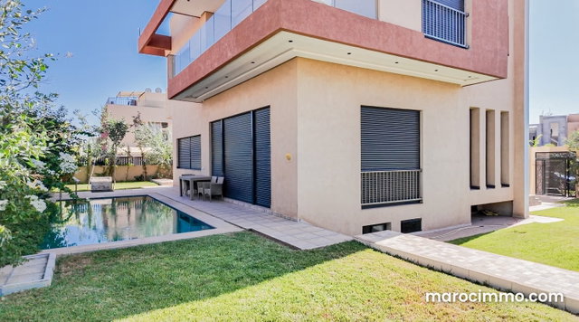 Villa Contemporaine au Quartier Agdal Marrakech — 2
