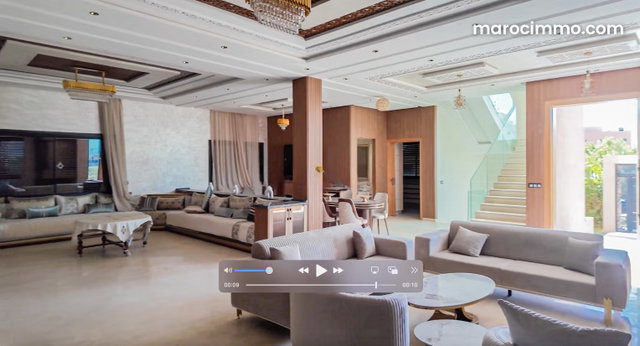 Villa Contemporaine au Quartier Agdal Marrakech — 4