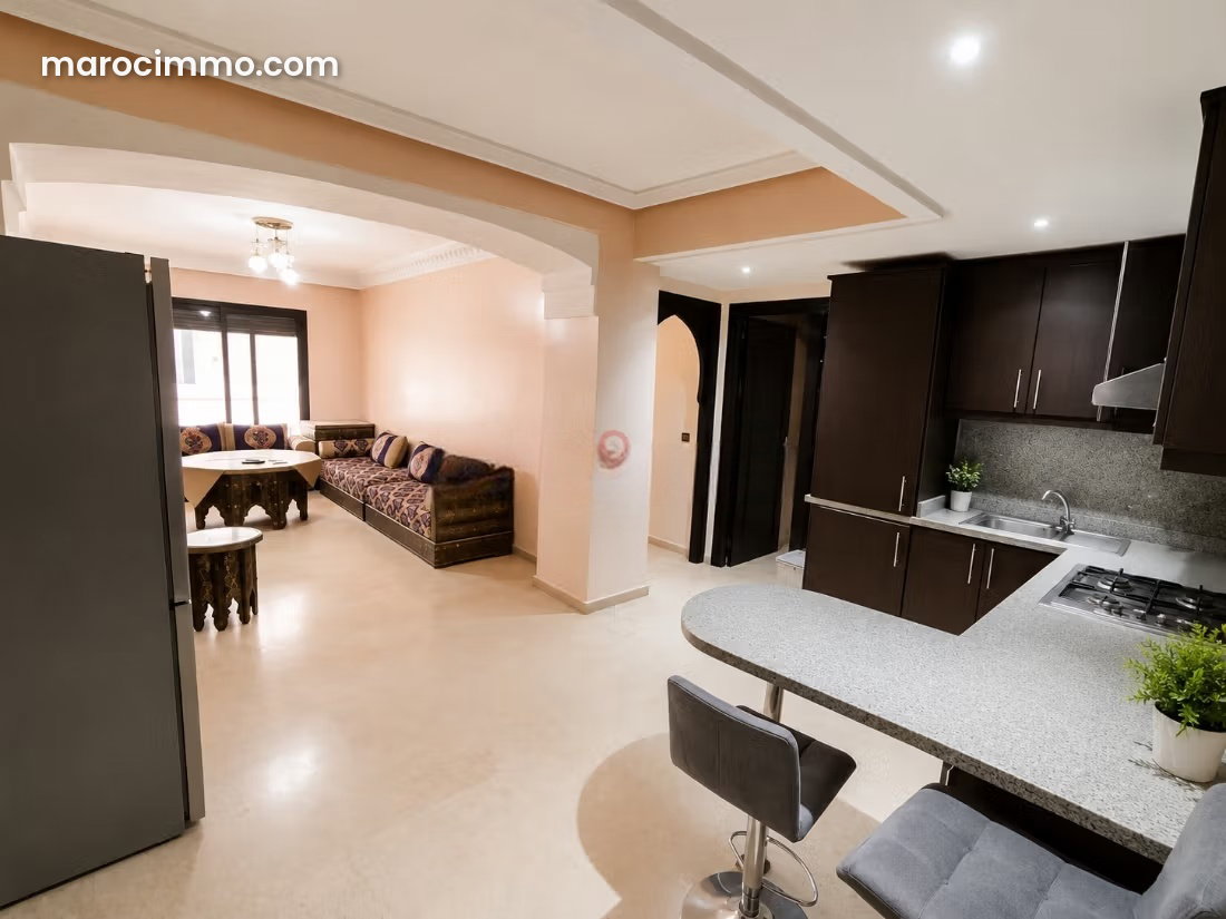 Furnished apartment with swimming pool, Gueliz, Marrakech — Marrakesh