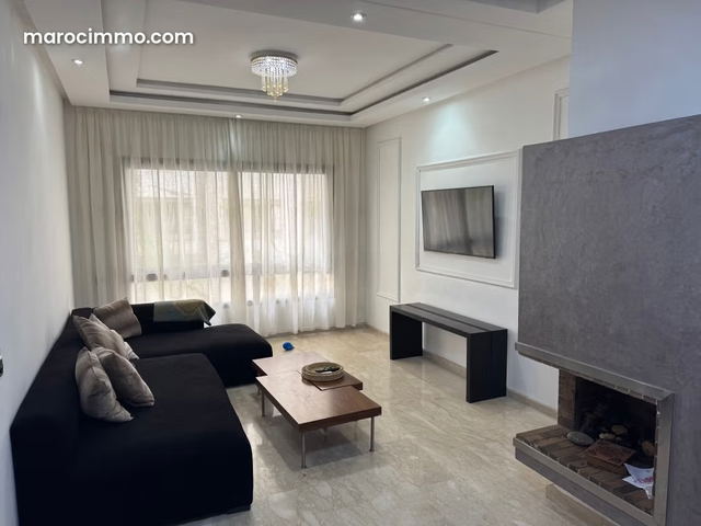 Appartement à louer résidence fermée en face de la mer — الدار البيضاء