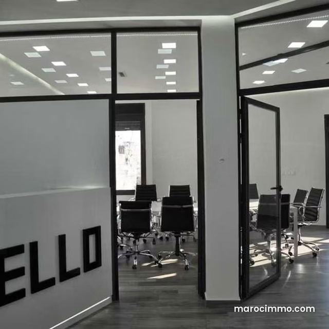 Bureau à Louer de 90.0 m² à Casablanca, Hopitaux — الدار البيضاء
