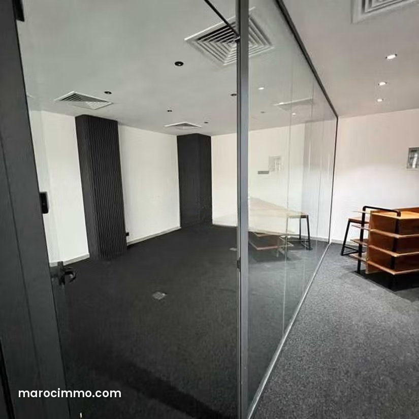 104 sqm office for rent in Sidi Maarouf, Casablanca — Casablanca
