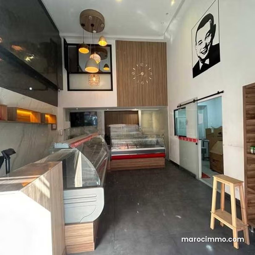 65 m² Commercial Premises in Gueliz, Marrakech, Central Location — Marrakesh