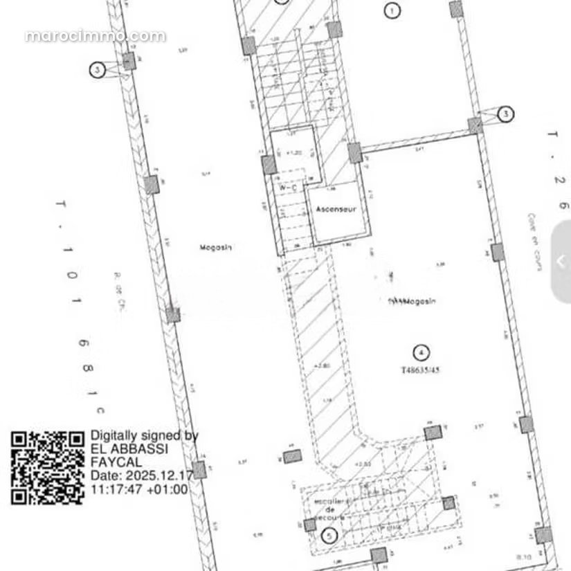 138 m² Commercial Premises for Rent in Roches Noires, Casablanca — Casablanca