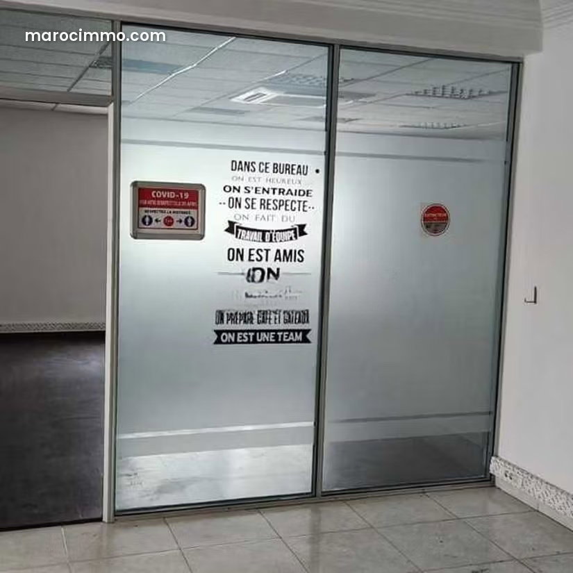 175 m² Office with Terrace for Rent in Casablanca's Racine District — Casablanca