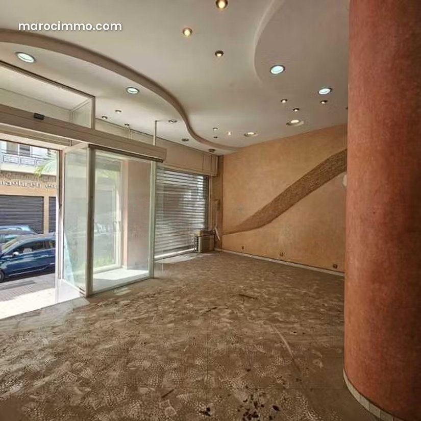86 m² Retail Unit in Palmier, Casablanca, for Rent — Casablanca