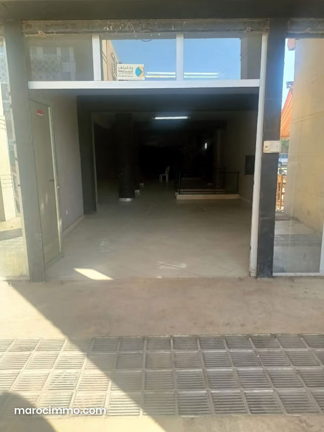 Location Magasin en plein Bvd Abdelkrim El khattabi — Marrakech
