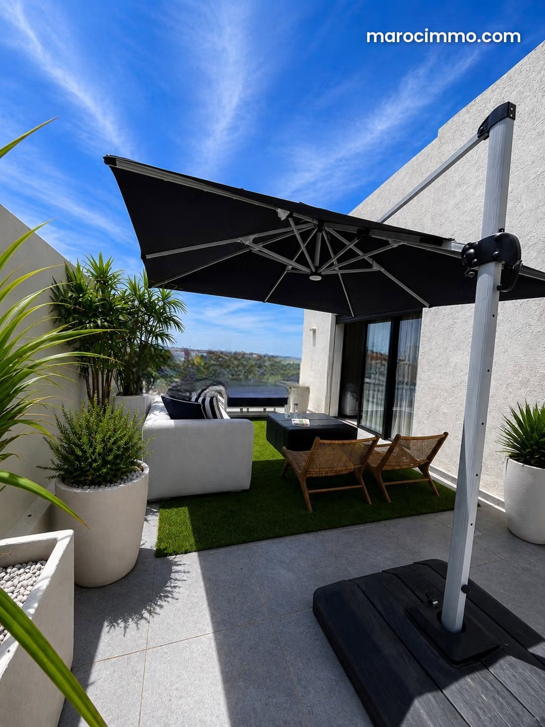 Appartement 204 m² avec piscine et jardin privés, Aïn Diab — Casablanca