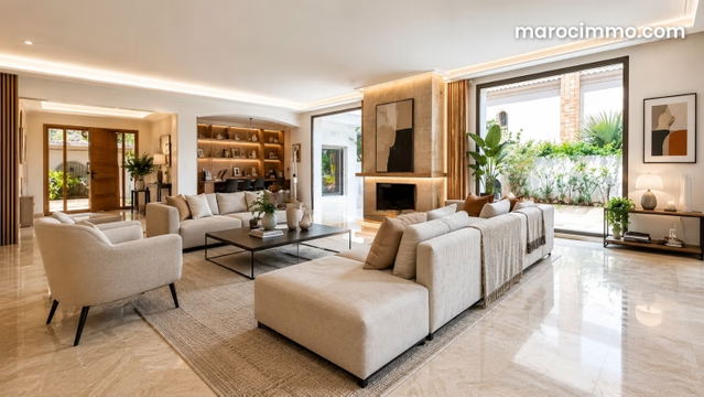 Villa de prestige 4 chambres avec vue mer — الدار البيضاء