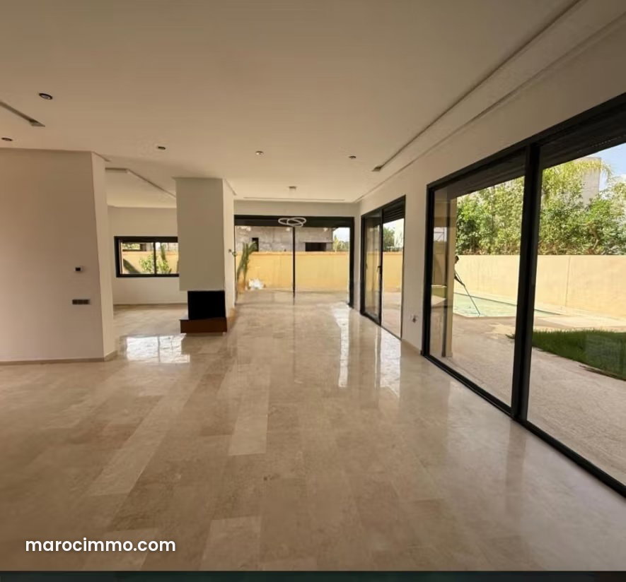 Villa de luxe à Amelkis, Marrakech, dans un golf fermé — Marrakech