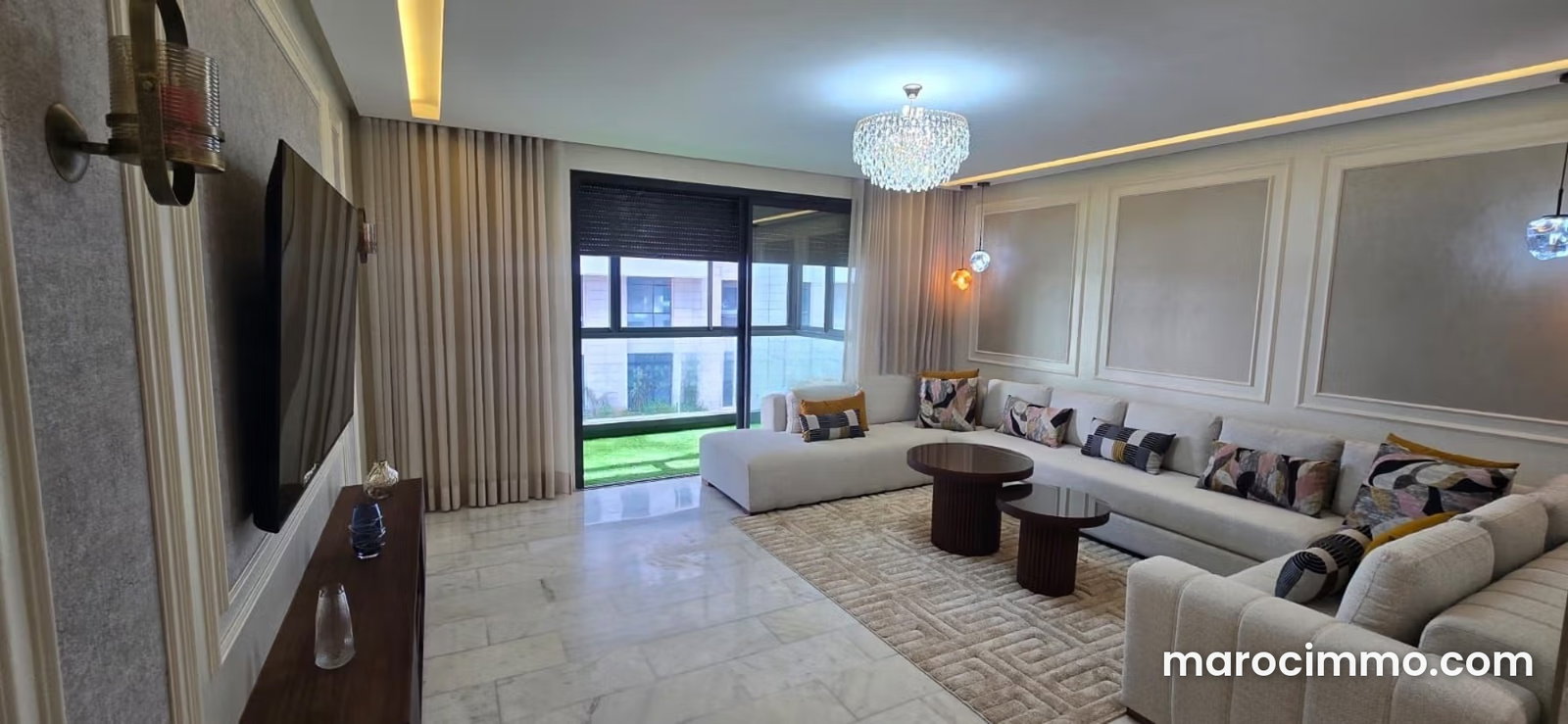 Furnished 2-Bedroom Apartment, Casablanca Finance City — Casablanca