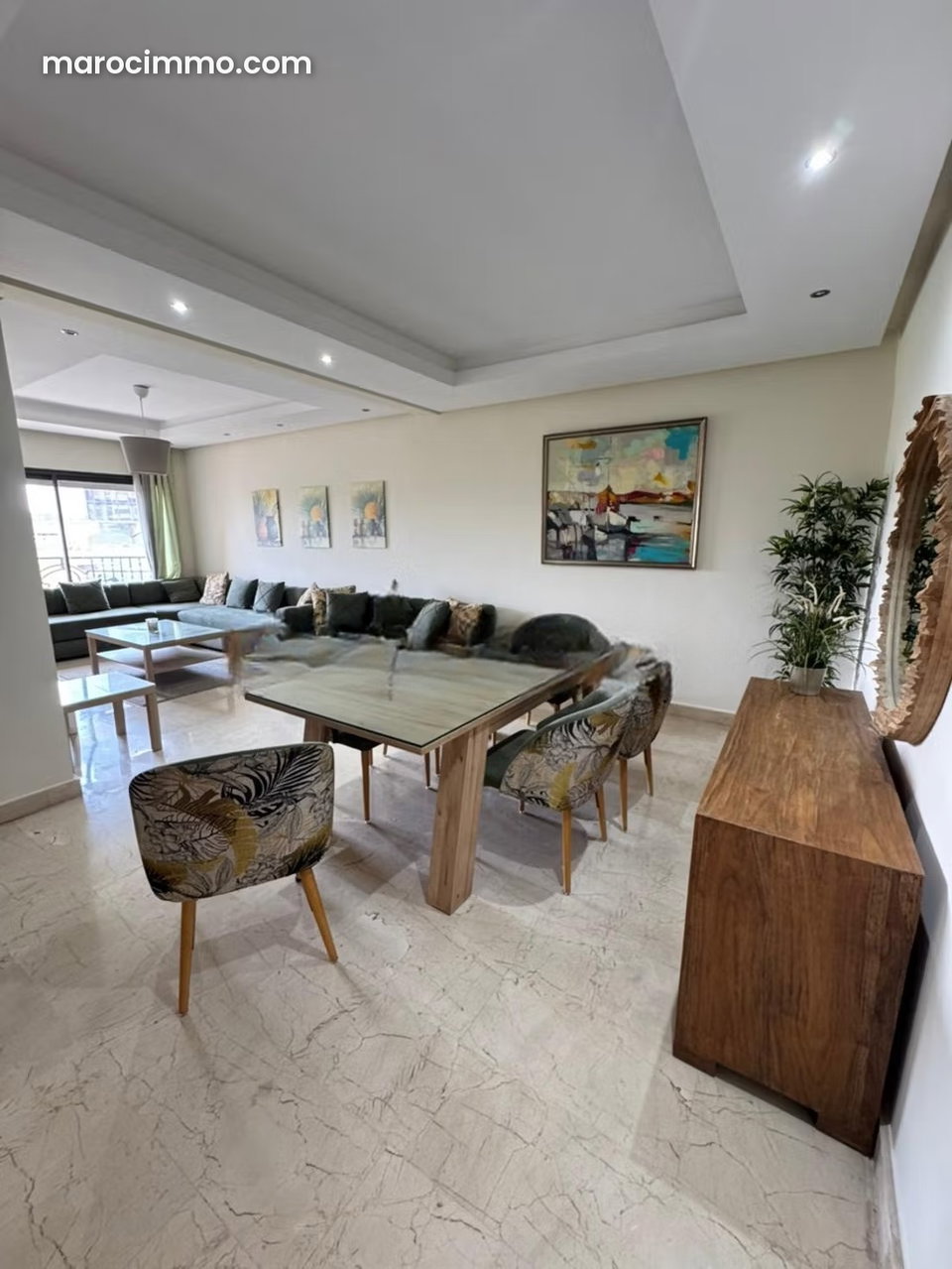Location appartement meublé sans vis à vis à 3 Chambres Quartier Ferme bretonne