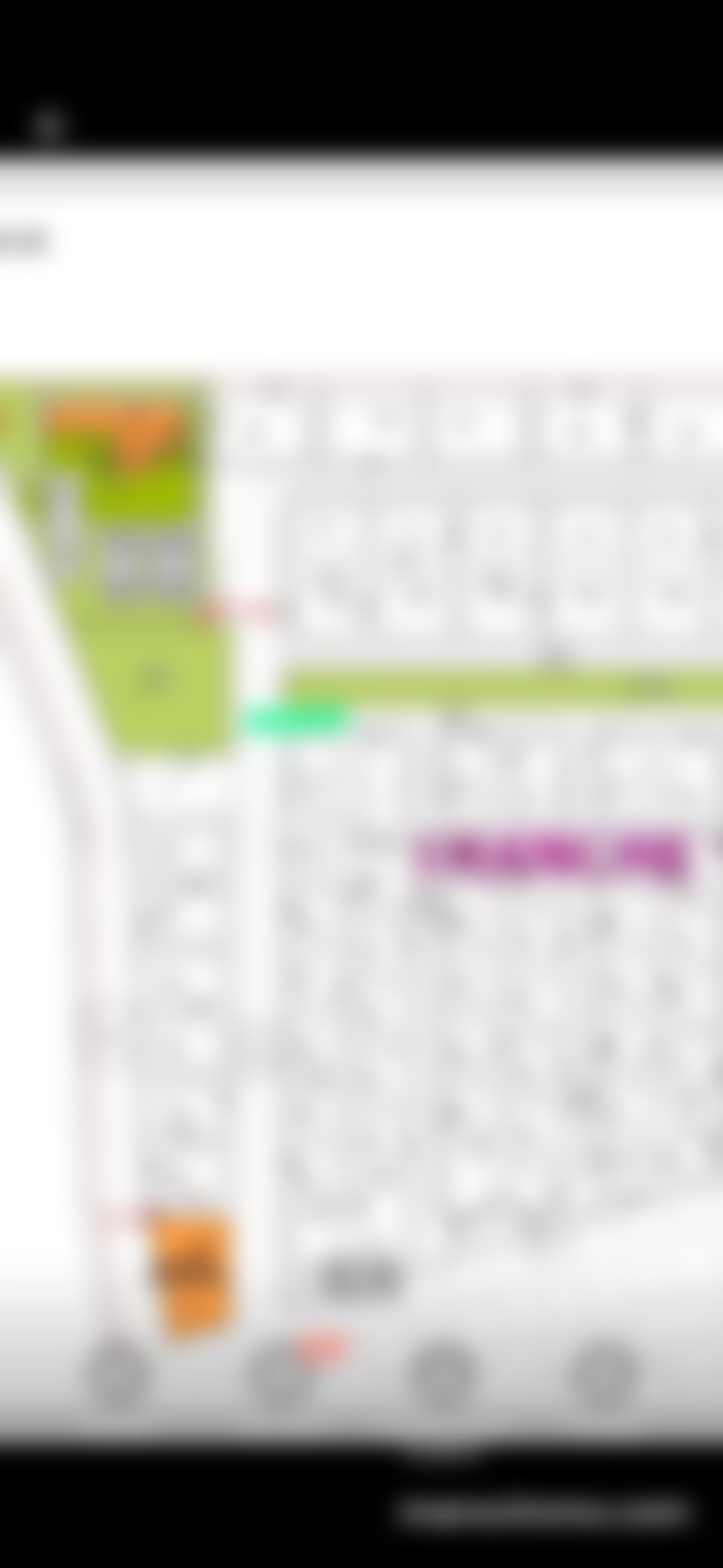 Terrain 1000 m² Route d'Amezmiz, Marrakech, vue espaces verts