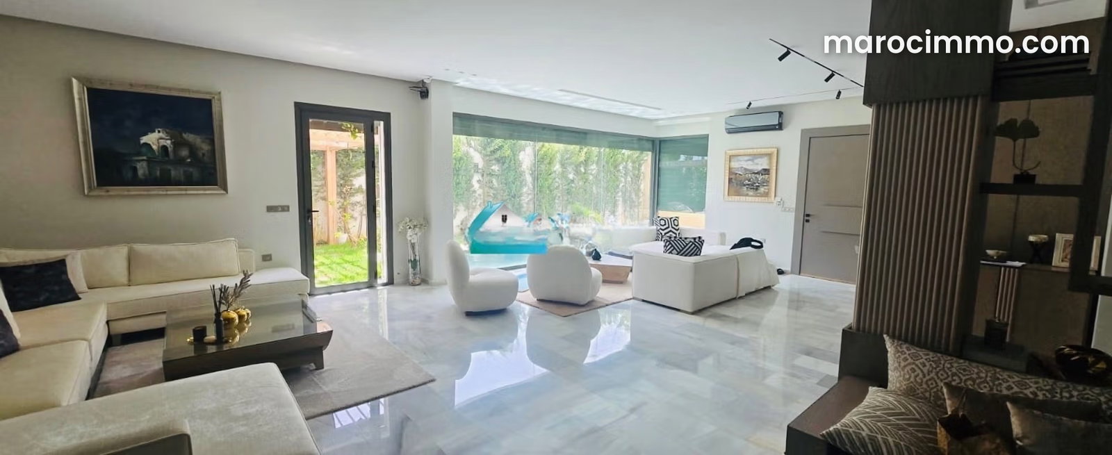 421 m² Villa with Sea and Spanish Coast Views, Malabata, Tangier — Tangier