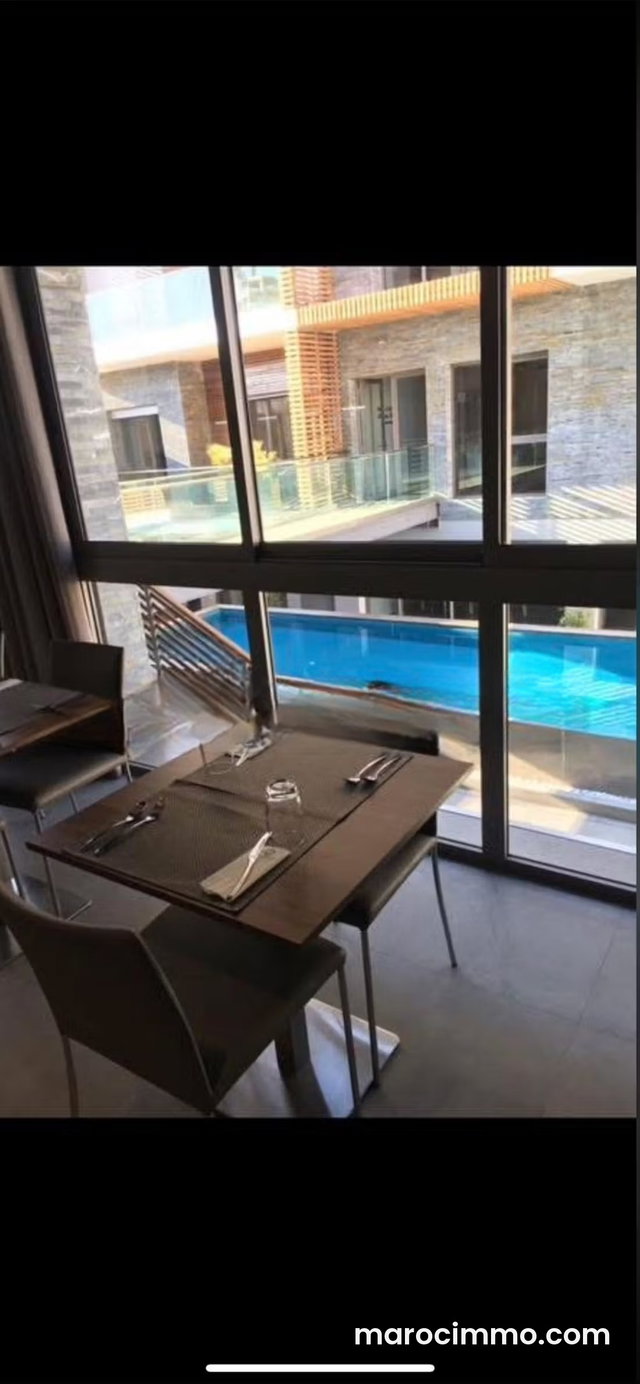 Top studio meublé avec piscine à louer à ain diab — 2