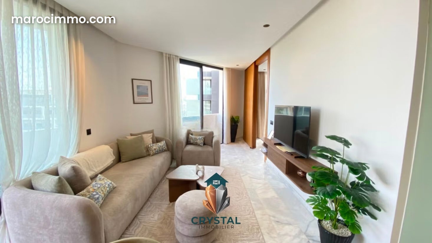 Furnished studio with two terraces, Ferme Bretone, Casablanca — Casablanca