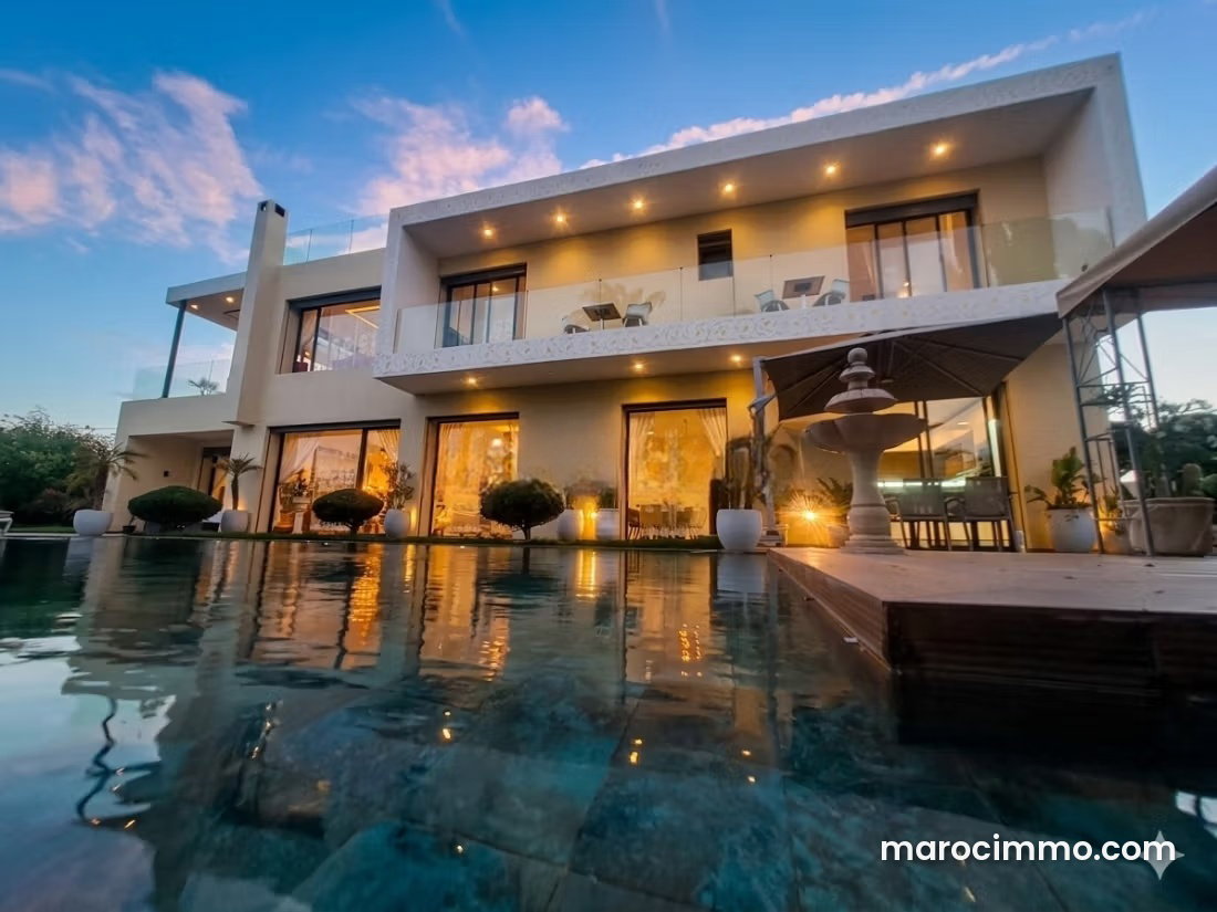 Furnished 6-Bedroom Villa with Swimming Pool, Route de Fès, Marrakech — Marrakesh