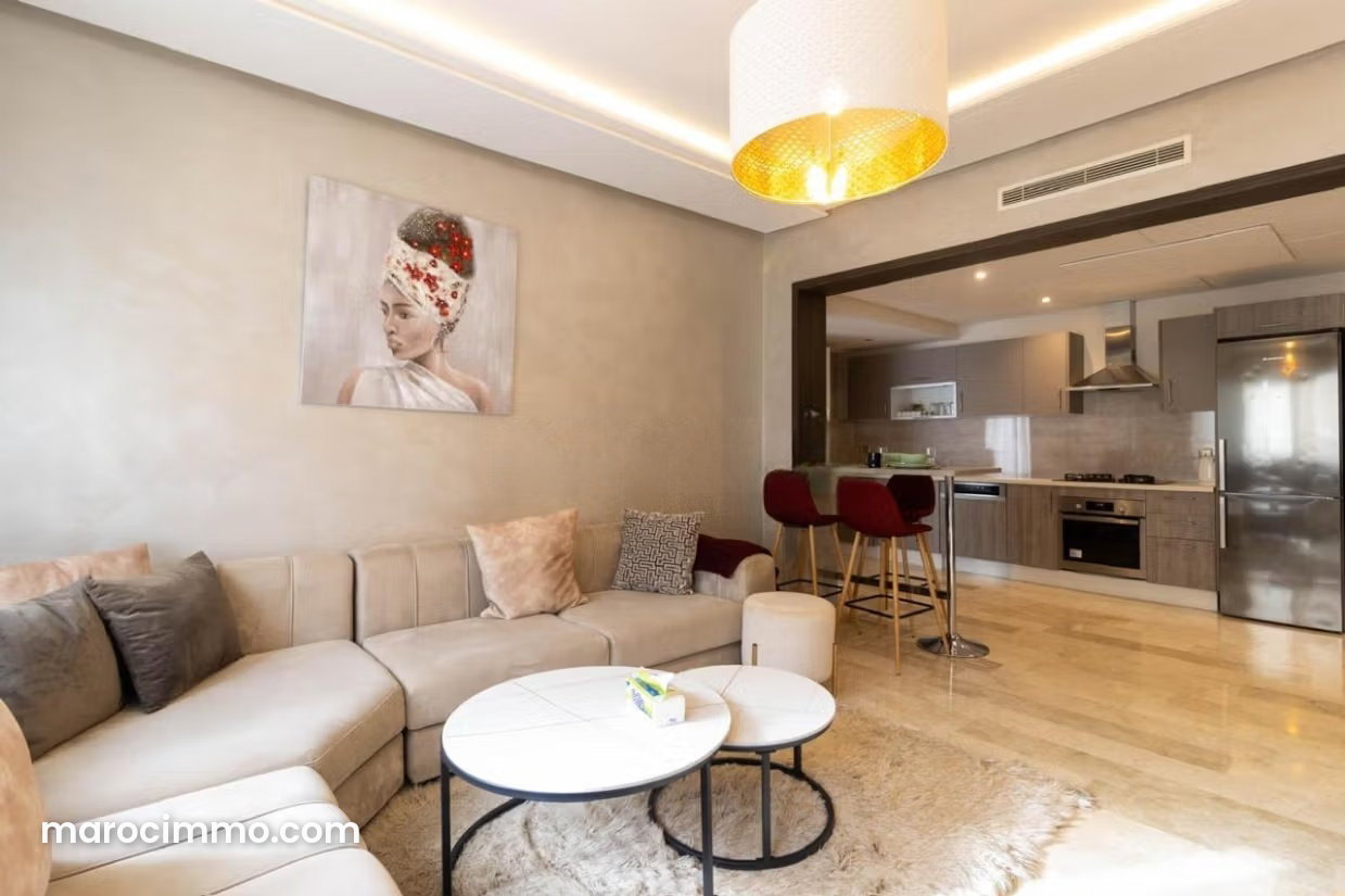 Bright Furnished Apartment for Rent in Racine, Casablanca — Casablanca