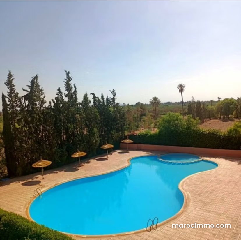 Appartement 85 m² vue Palmeraie, dernier étage à Marrakech — Marrakech