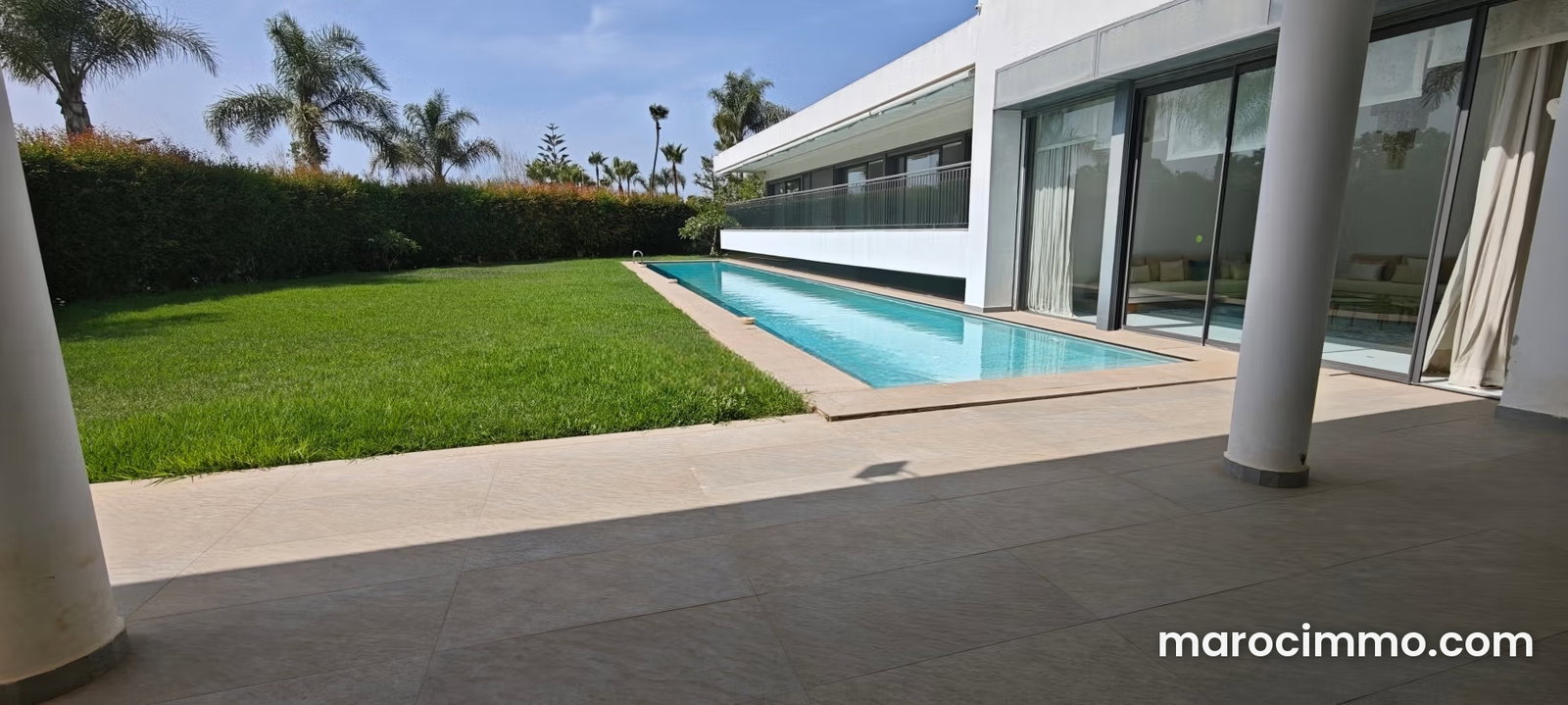 2,000 sqm Villa with Pool and Garden, Souissi, Rabat — Rabat