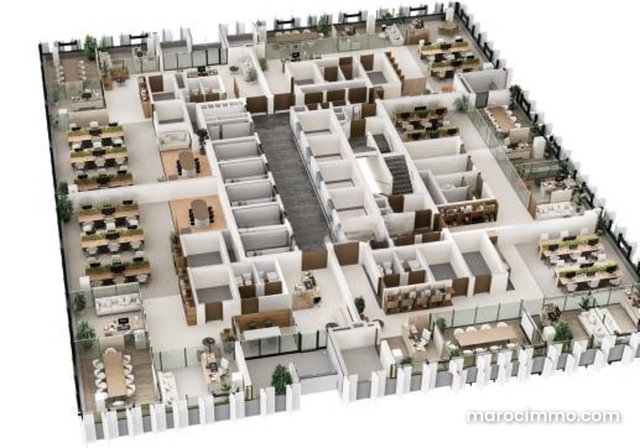 Bureau 359 M² Casablanca Finance City A Vendre — 3
