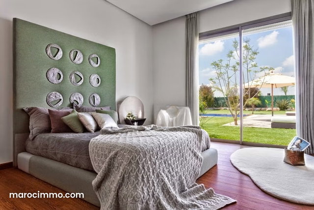 Villa d’exception plain pied – nouaceur / bouskoura — 4