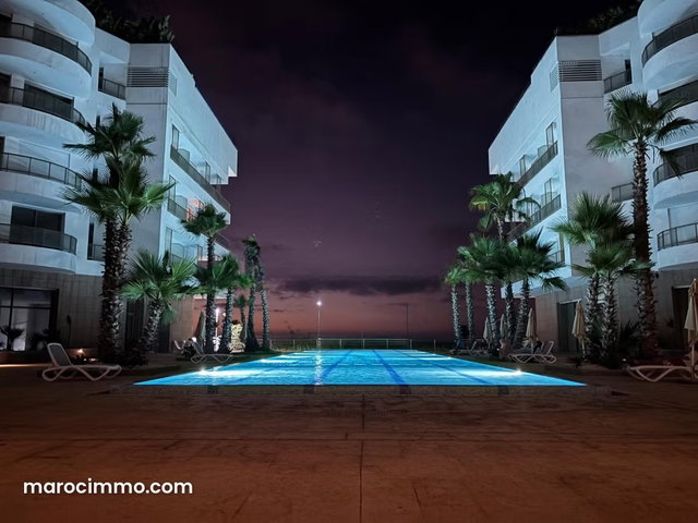 Appartement neuf et moderne avec piscine – Ain Diab Extension — 4