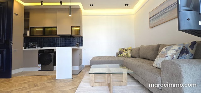Studio Neuf Meublé 2è étg Balcon Clim 41m2 Palmier — 3