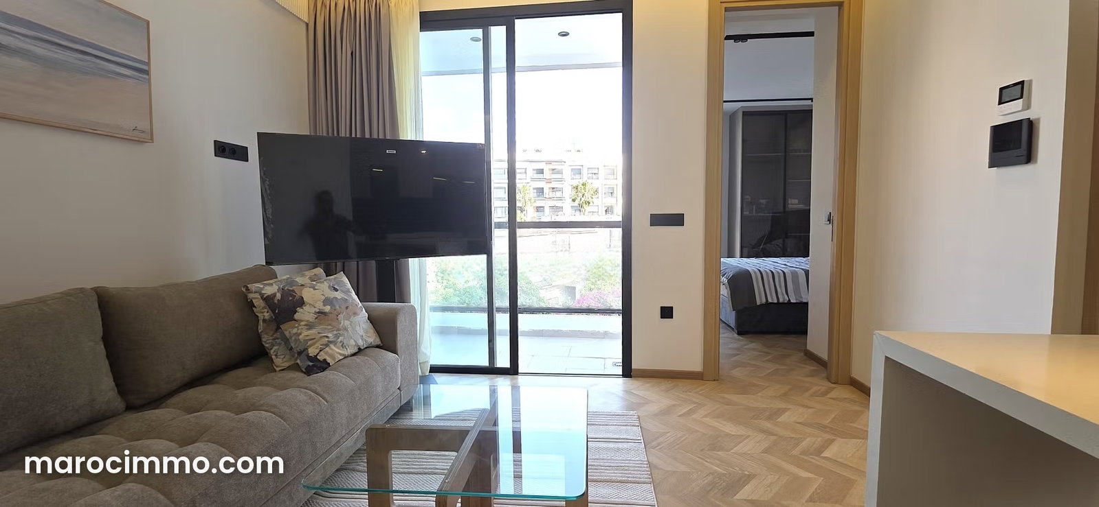 New Furnished Studio in a Secure Residence, Palmier, Casablanca — Casablanca