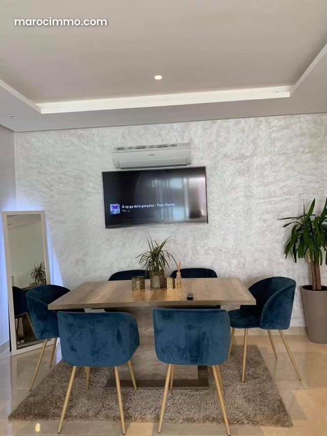 Bel appartement à vendre à Sidi Bouknadel. 2 belles chambres. Ascenseur et terrasse — 4