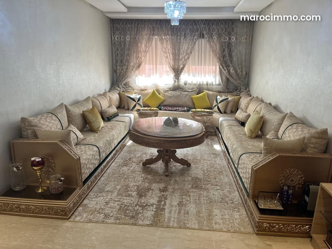 Furnished 86 m² Apartment with Atlas Mountain Views, Safi Road, Marrakech — Marrakesh