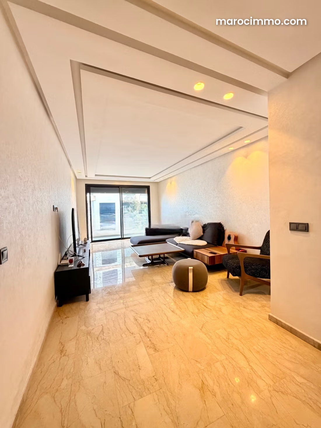 106 m² Apartment with 2 En-Suite Bedrooms, Palmier, Casablanca — Casablanca