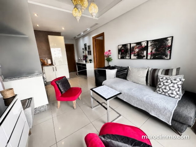 Studio meublé à louer sur Ziraoui 55 m² — 2