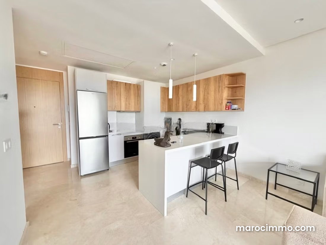 One-Bedroom Apartment, Casablanca Finance City, Light-Filled and Upscale — Casablanca