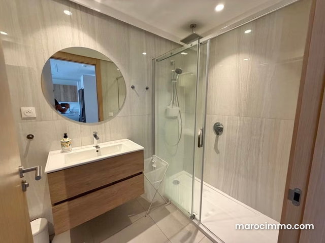 Location d'un appartement à Casablanca Finance City. Superficie 75 m² — 4