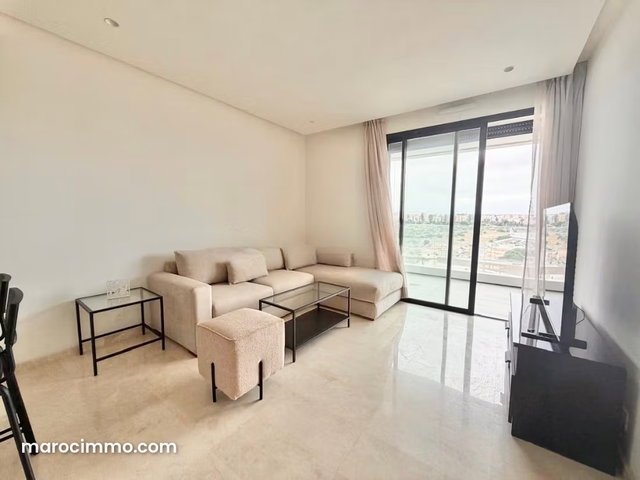 Location d'un appartement à Casablanca Finance City. Superficie 75 m² — 2