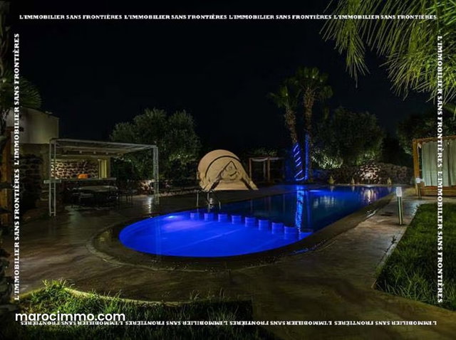 Villa privée titrée avec VNA à vendre sur la route de Sidi Rahal, route de Fès, Marrakech — 3