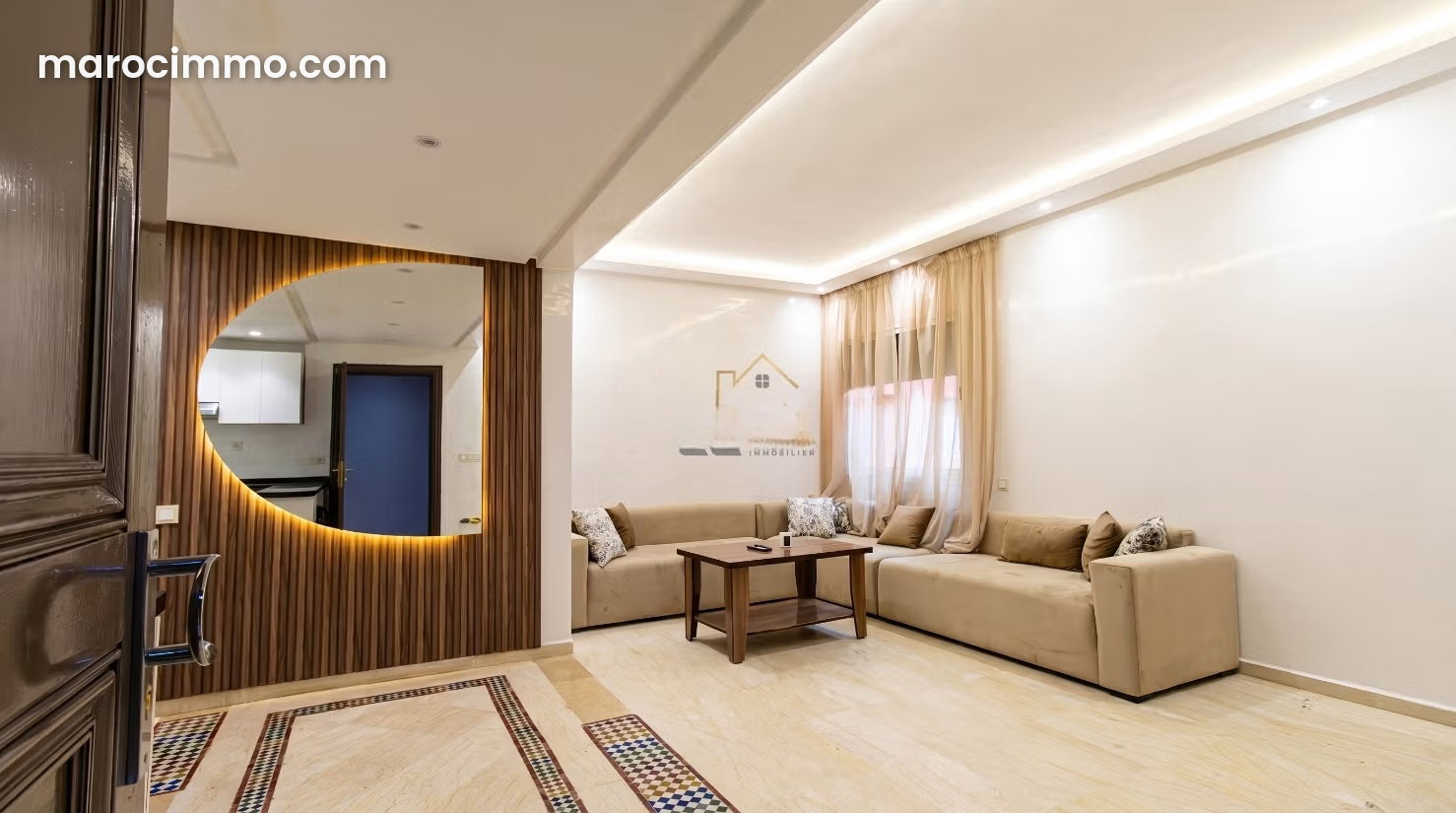 Furnished 3-Bedroom Apartment for Rent in Gueliz, Marrakech — Marrakesh