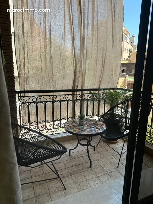 Appartement à vendre à Guéliz. Surface totale 111 m². Meublé — 5