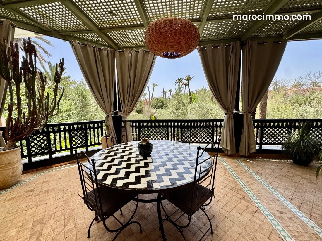 Appartement haut standing à vendre, Palmeraie Marrakech — Marrakech