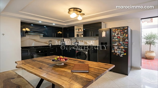 Modern furnished duplex for rent in Guéliz, — 4