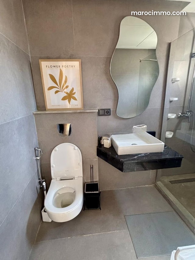Appartement en location à Maârif Extension. Surface totale 88 m². Bien meublé — 4