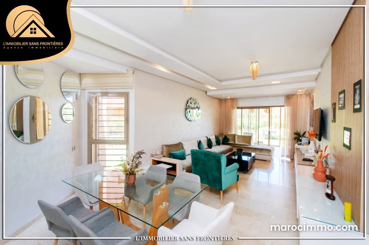Appartement 3 chambres avec jardin et piscine, Route d'Amezmiz — Marrakech
