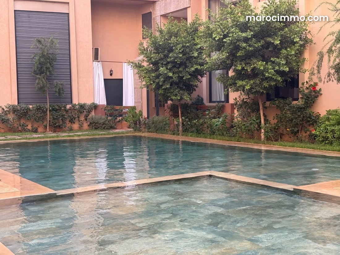 Duplex 169 m², 4 chambres avec piscine, Semlalia, Marrakech — Marrakech