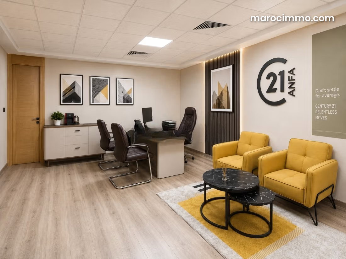 50 m² Office for Rent in Maârif Extension, Casablanca — Casablanca