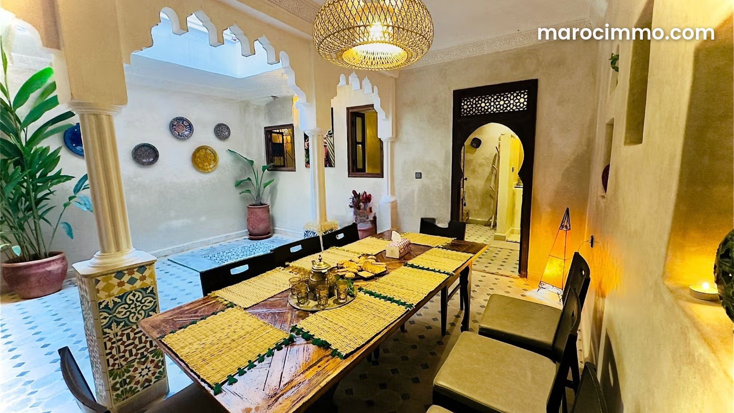 Furnished 4-Bedroom Riad with Swimming Pool, Les Portes de Marrakech — Marrakesh