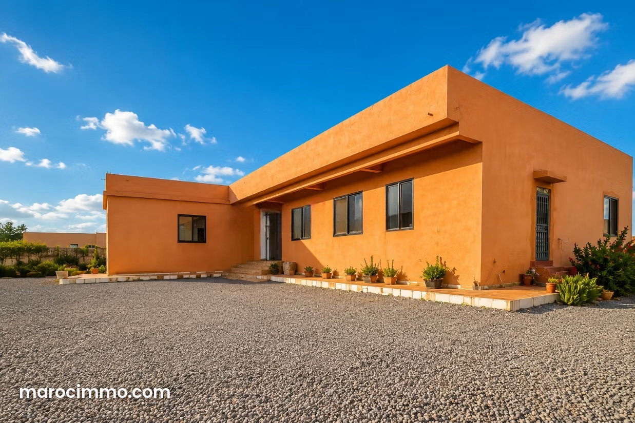 Villa with Swimming Pool on 1 Hectare in Bir Jdid — Bir Jdid