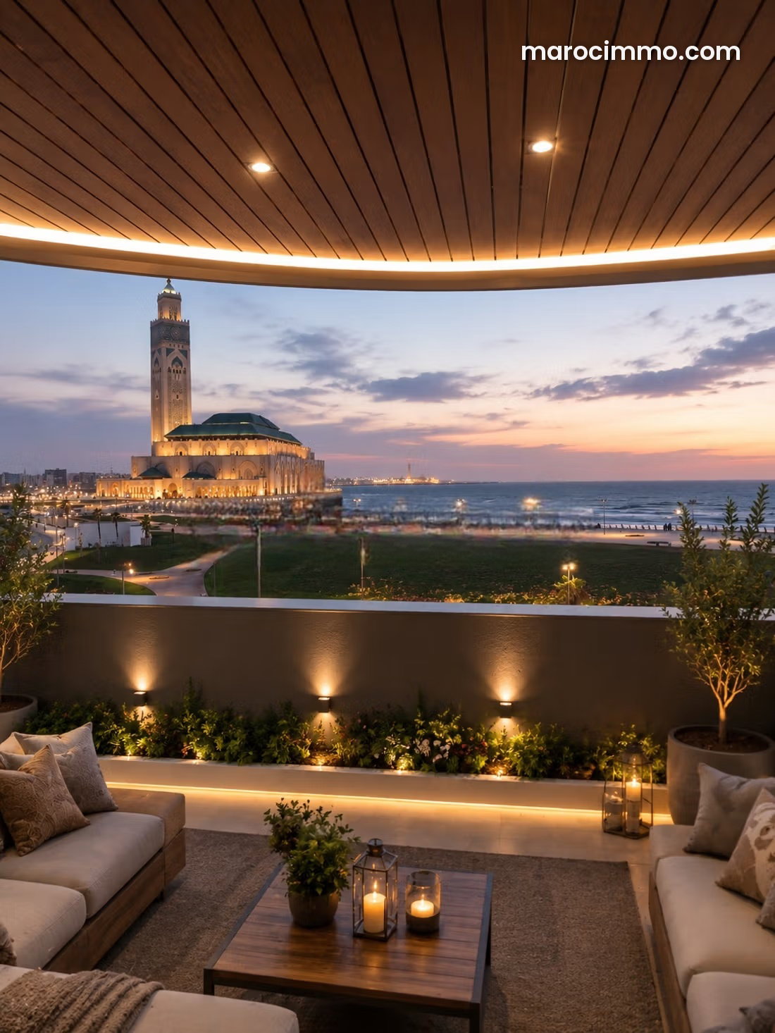 2-Bedroom Apartment with Sea Views, Casablanca Marina — Casablanca